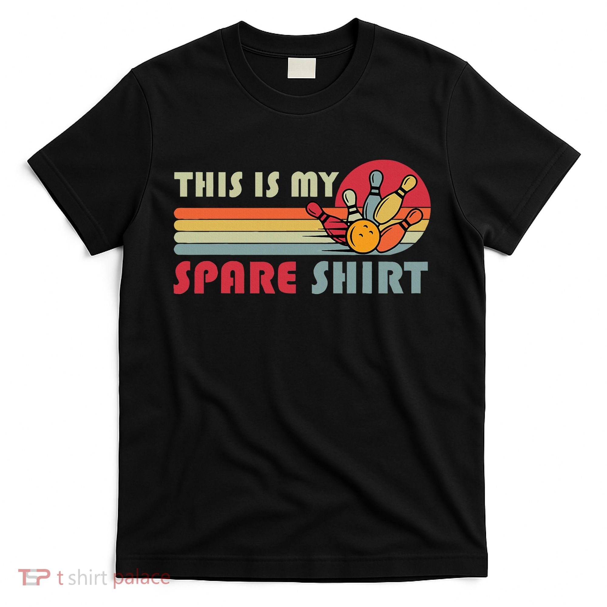 This Is My Spare Bowling Bowler Funny Team T-Shirt