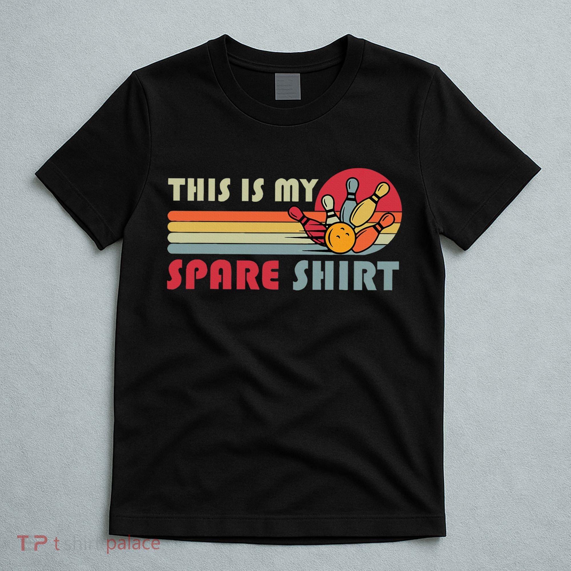 This Is My Spare Bowling Bowler Funny Team T-Shirt