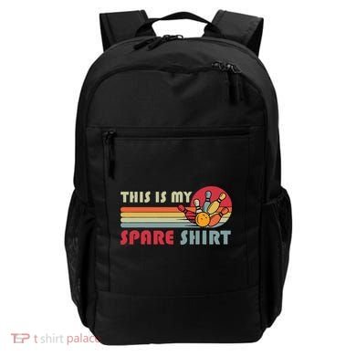 This Is My Spare Bowling Bowler Funny Team Backpack