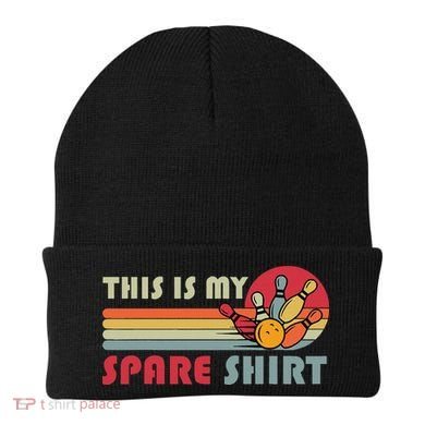This Is My Spare Bowling Bowler Funny Team Beanie