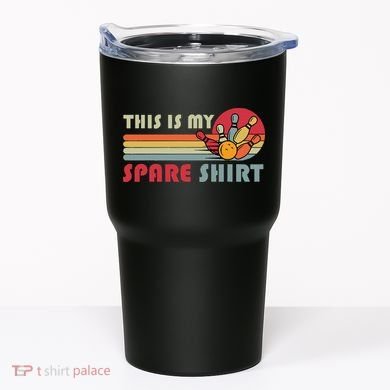 This Is My Spare Bowling Bowler Funny Team Tumbler