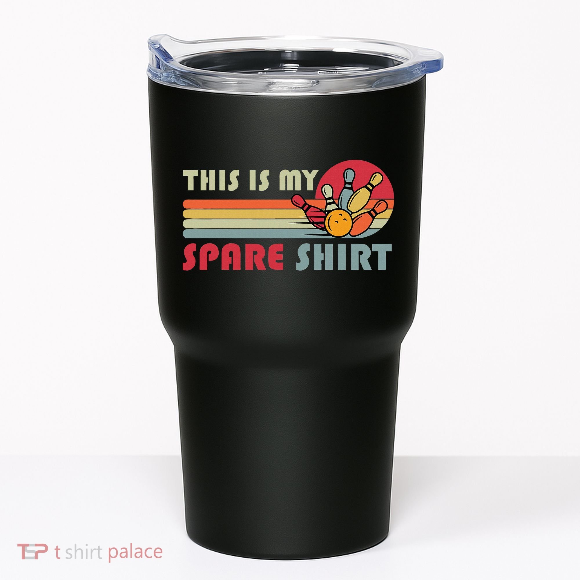 This Is My Spare Bowling Bowler Funny Team Tumbler