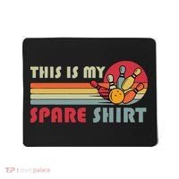 This Is My Spare Bowling Bowler Funny Team Mousepad thumb 0