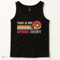 This Is My Spare Bowling Bowler Funny Team Tank Top thumb 2