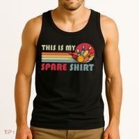 This Is My Spare Bowling Bowler Funny Team Tank Top thumb 3
