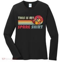 This Is My Spare Bowling Bowler Funny Team Women's Long Sleeve Shirt thumb 0