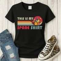 This Is My Spare Bowling Bowler Funny Team Women's T-Shirt thumb 3
