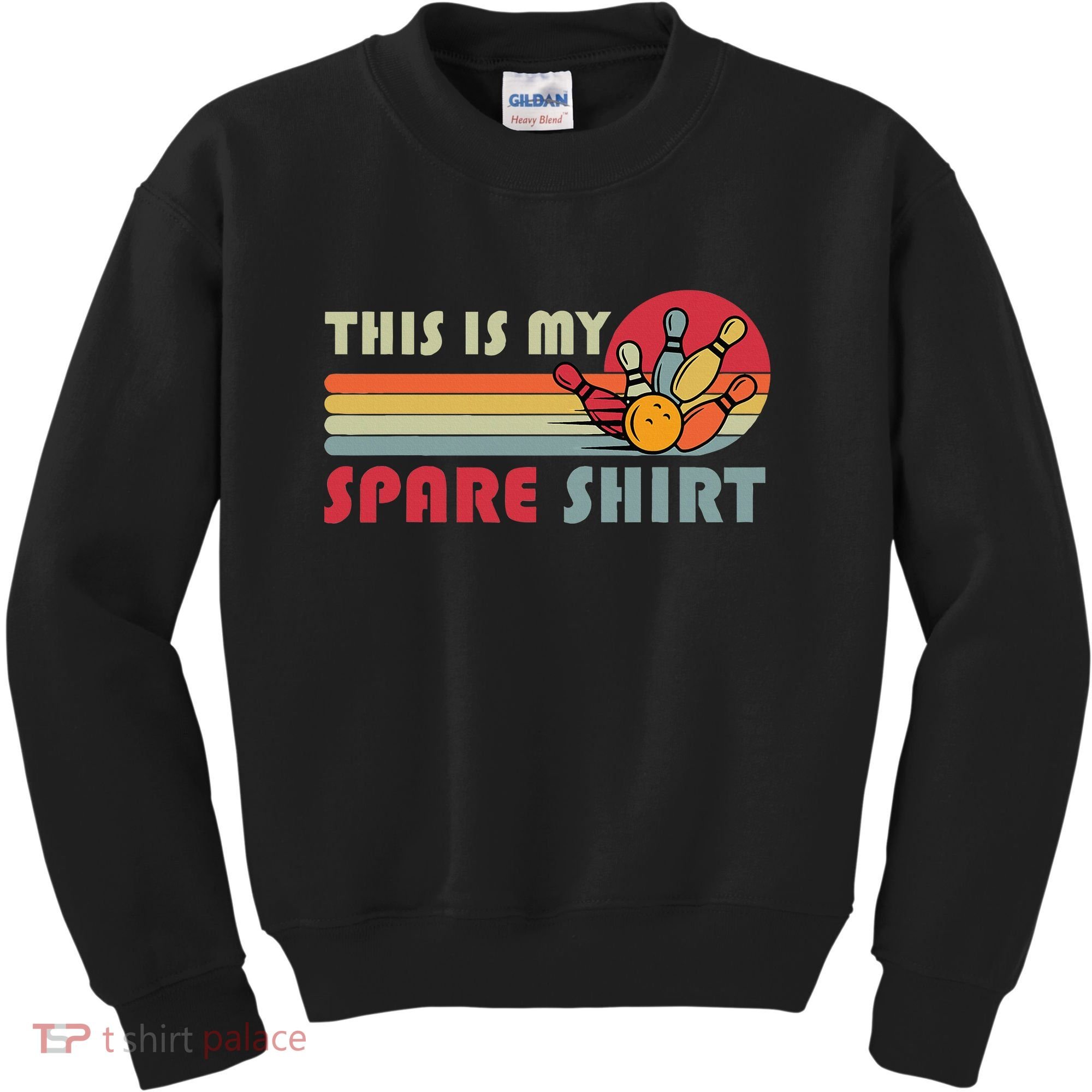This Is My Spare Bowling Bowler Funny Team Kids Sweatshirt