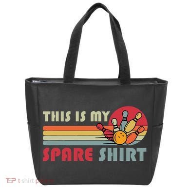 This Is My Spare Bowling Bowler Funny Team Tote Bag