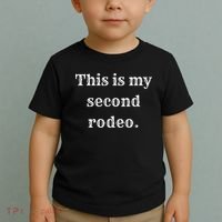 This Is My Second Rodeo Toddler T-Shirt thumb 2
