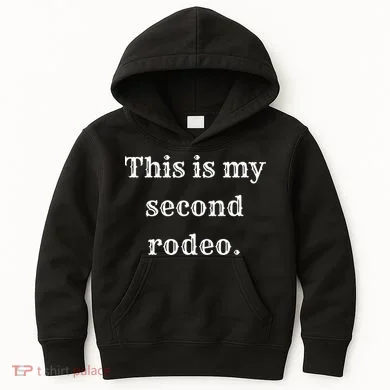 This Is My Second Rodeo Kids Hoodie
