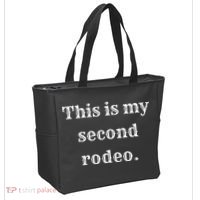 This Is My Second Rodeo Tote Bag thumb 2