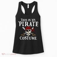 This Is My Pirate Costume Halloween Party Family Matching Women's Tank Top thumb 0