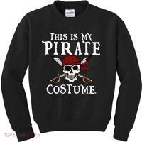 This Is My Pirate Costume Halloween Party Family Matching Kids Sweatshirt thumb 0