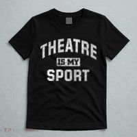 Theatre Is My Sport Theatre Quote Funny Thespian Gift T-Shirt thumb 5