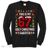 This Is My 67 Ugly Christmas Sweater 6-7 Meme Gen Alpha Sweatshirt thumb 0