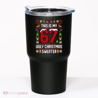 This Is My 67 Ugly Christmas Sweater 6-7 Meme Gen Alpha Tumbler thumb 0