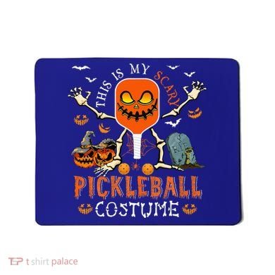 This Is My Scary Pickleball Costume Halloween Skeleton Lover Mousepad