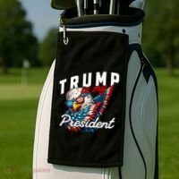 Trump Is My President Golf Towel thumb 2