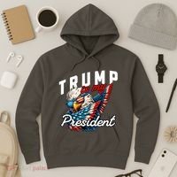 Trump Is My President Hoodie thumb 3