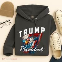 Trump Is My President Hoodie thumb 4