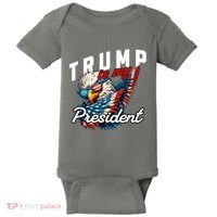 Trump Is My President Baby Bodysuit thumb 0