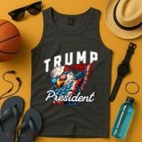 Trump Is My President Tank Top thumb 4