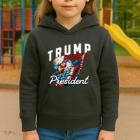 Trump Is My President Kids Hoodie thumb 3