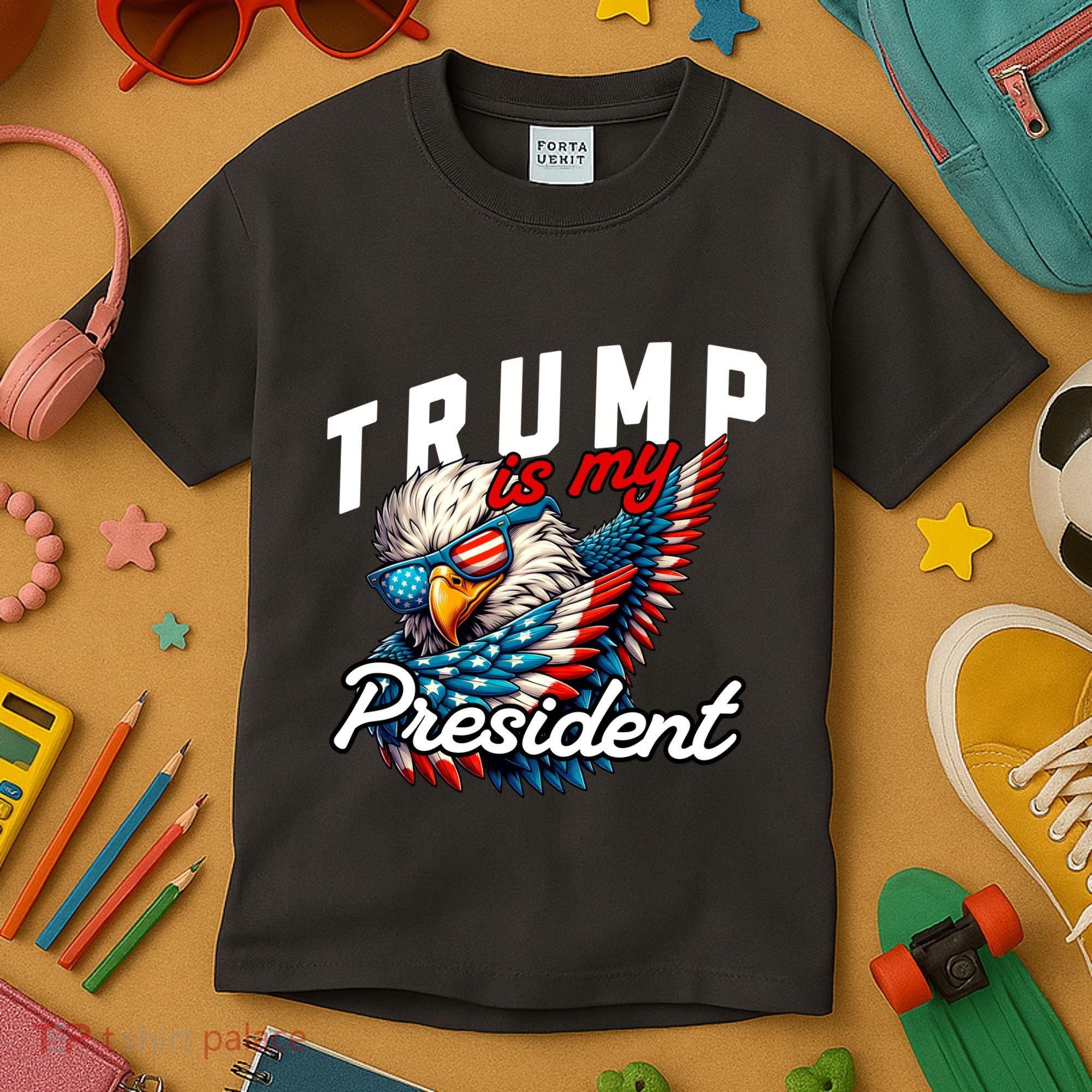 Trump Is My President Kids T-Shirt