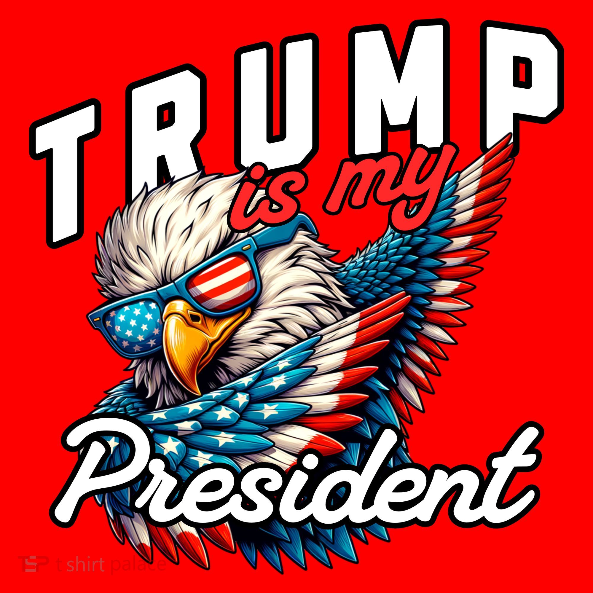 Trump Is My President Santa Hat
