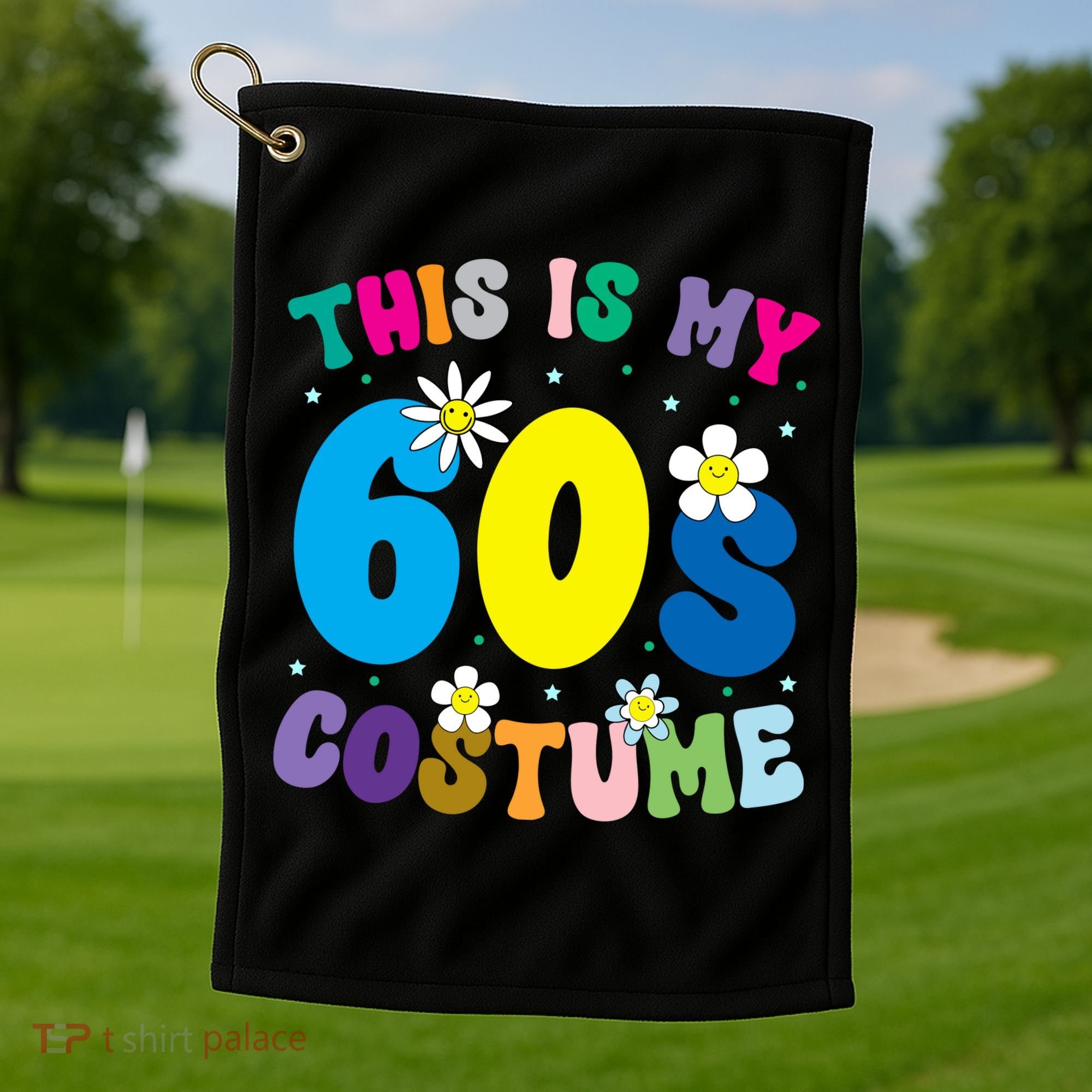 This Is My 60s Costume Golf Towel
