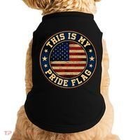 This Is My Pride Flag American Flag Doggie Tank thumb 0