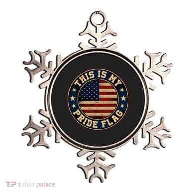 This Is My Pride Flag American Flag Ornament
