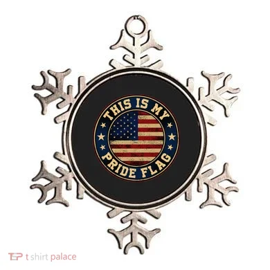This Is My Pride Flag American Flag Ornament