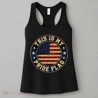 This Is My Pride Flag American Flag Women's Tank Top thumb 3