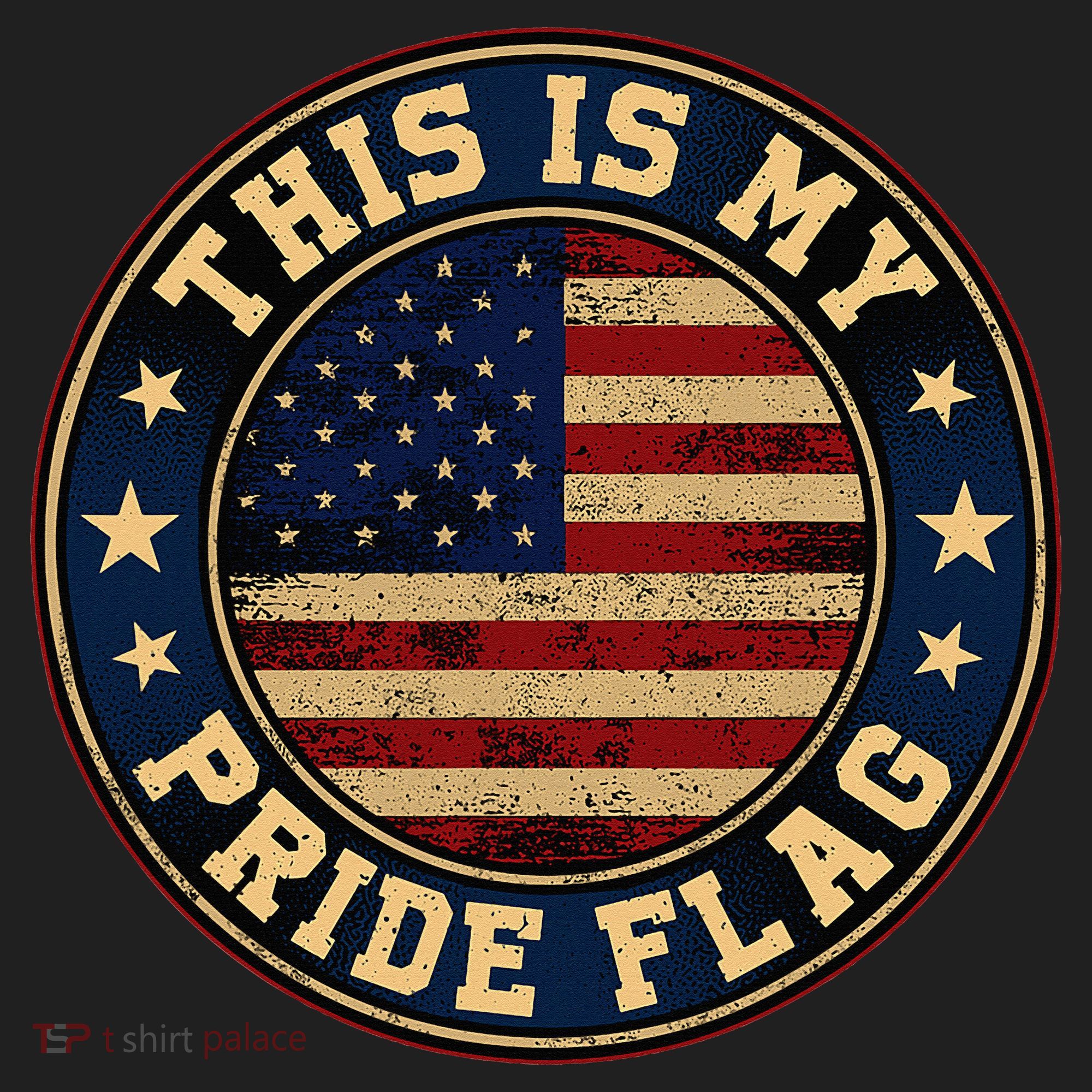 This Is My Pride Flag American Flag Hat