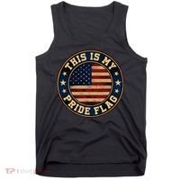 This Is My Pride Flag American Flag Tank Top thumb 0