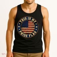 This Is My Pride Flag American Flag Tank Top thumb 3