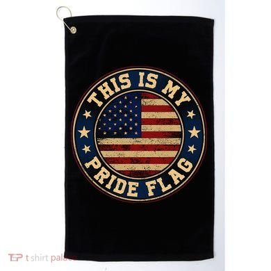 This Is My Pride Flag American Flag Golf Towel
