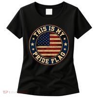 This Is My Pride Flag American Flag Women's T-Shirt thumb 0