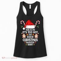This Is My ItS Too Hot For Ugly Christmas Sweater Women's Tank Top thumb 0