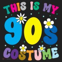 This Is My 90s Costume Women's Sweatshirt thumb 2