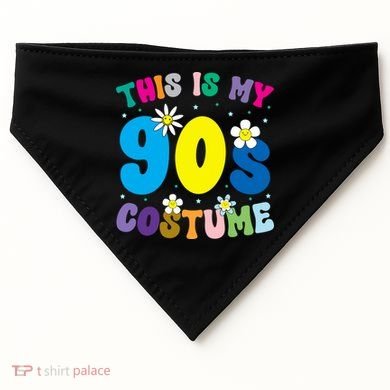 This Is My 90s Costume USA-Made Doggie Bandana