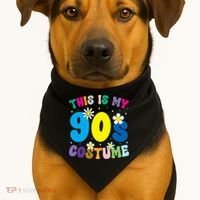 This Is My 90s Costume USA-Made Doggie Bandana thumb 1