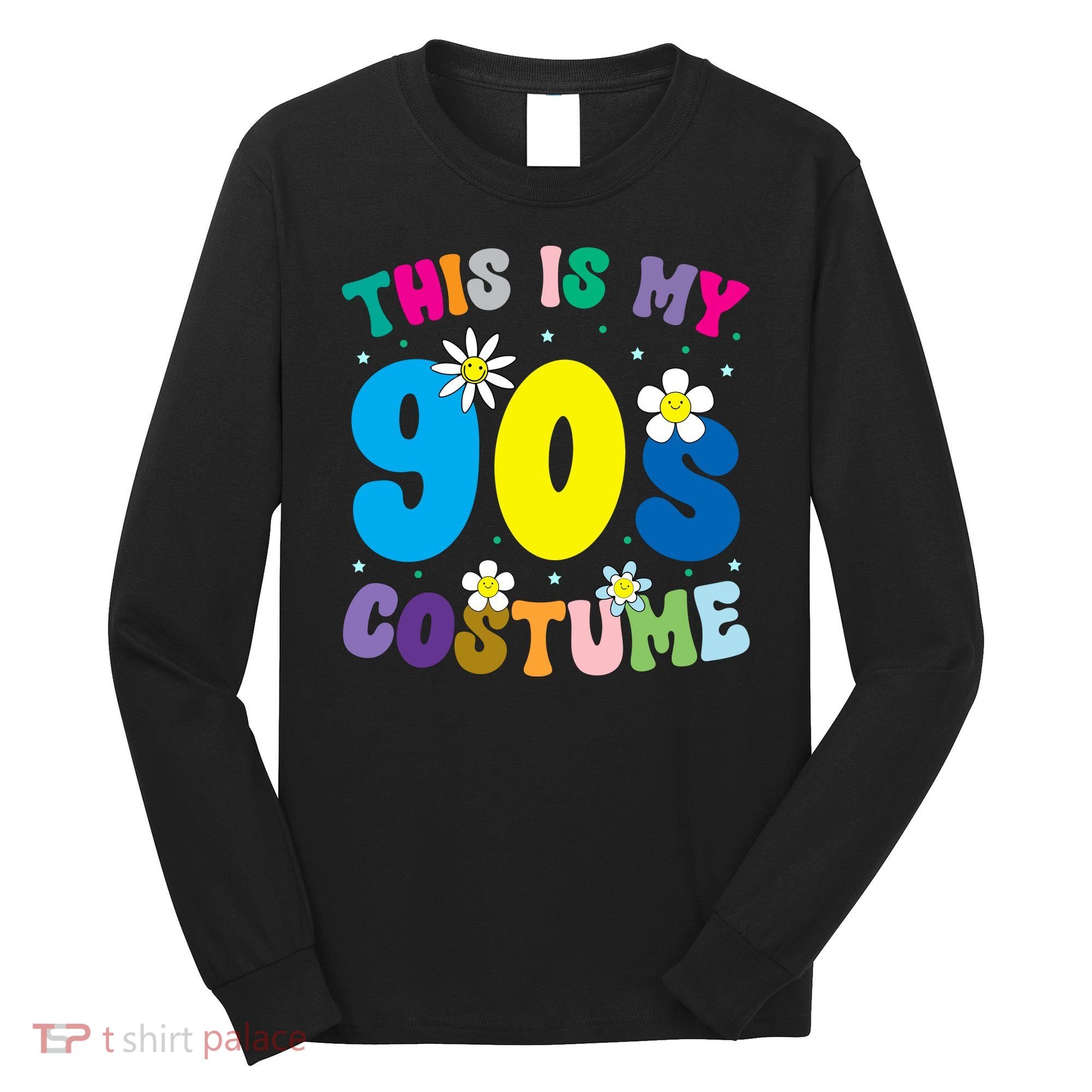 This Is My 90s Costume Long Sleeve Shirt