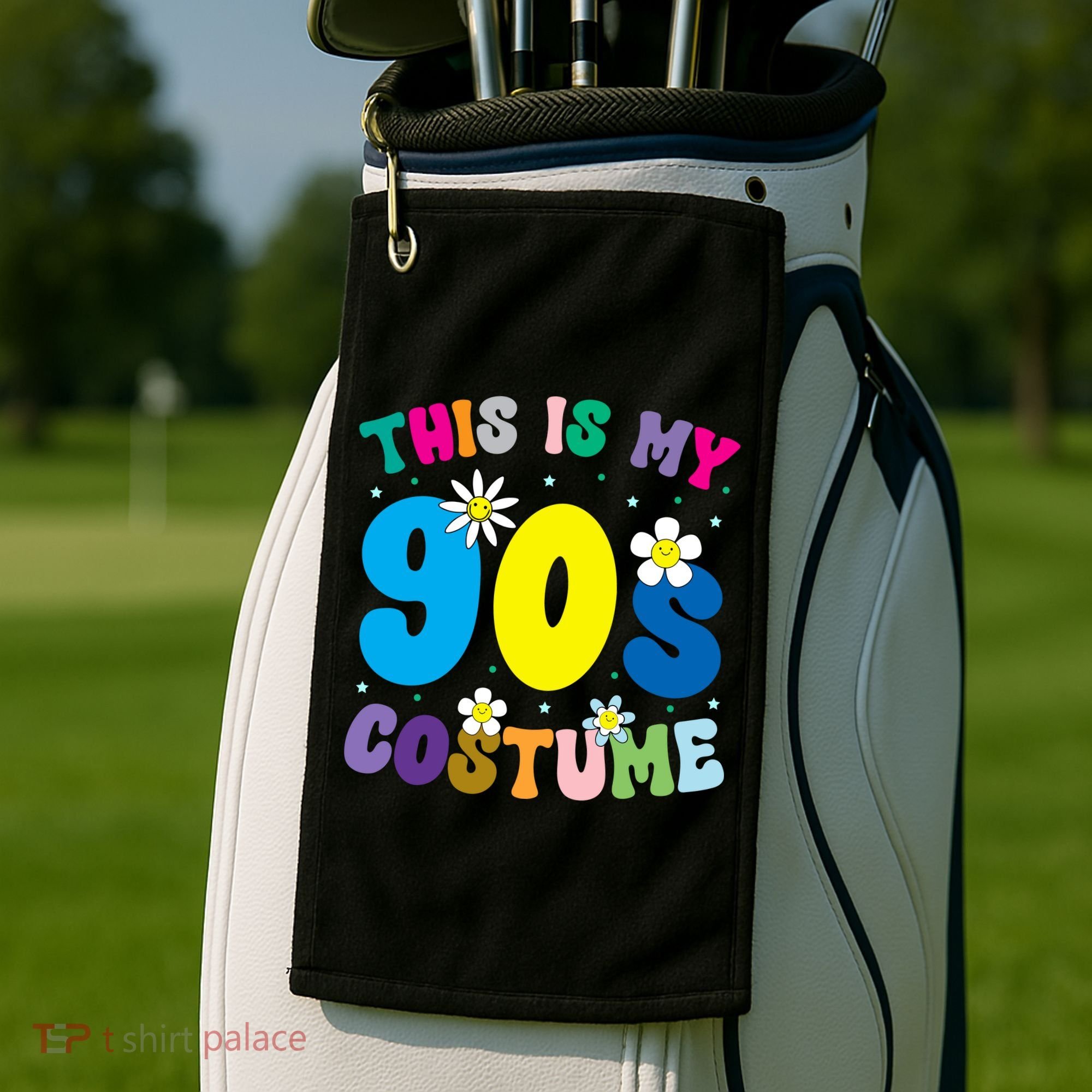 This Is My 90s Costume Golf Towel