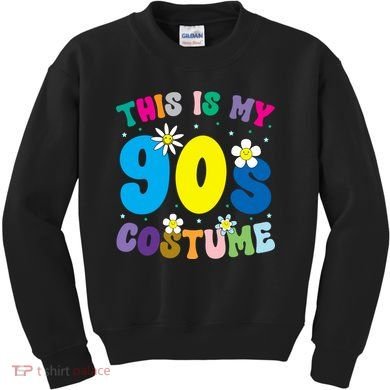 This Is My 90s Costume Kids Sweatshirt