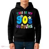 This Is My 90s Costume Kids Hoodie thumb 4