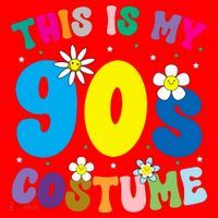 This Is My 90s Costume Santa Hat thumb 1