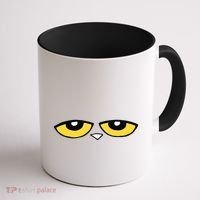 This Is My Book Character Costume Blue Cat Reading Day Coffee Mug thumb 1